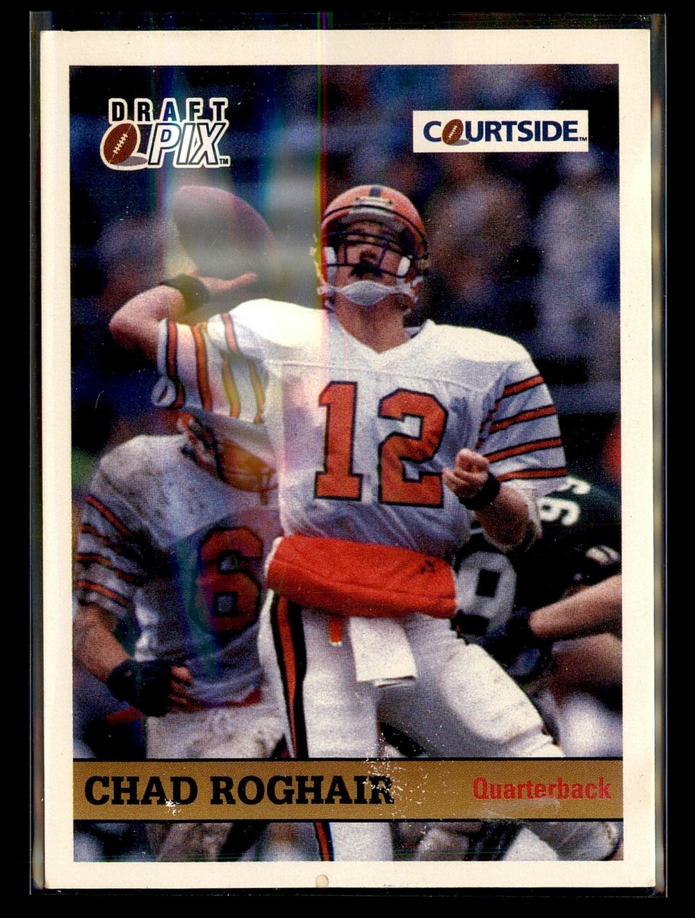 1992 Courtside Draft Pix #108 Chad Roghair Football Card